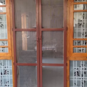 Aluminium Double Mesh Door