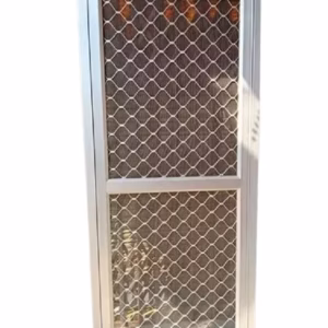 Aluminium Hinged Mesh Door